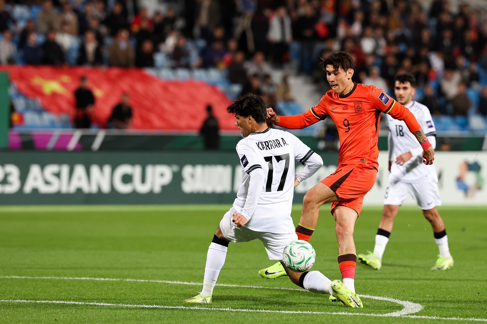 拜合拉木：比分不是很理想但大家很拼 下场对澳大利亚有信心进球