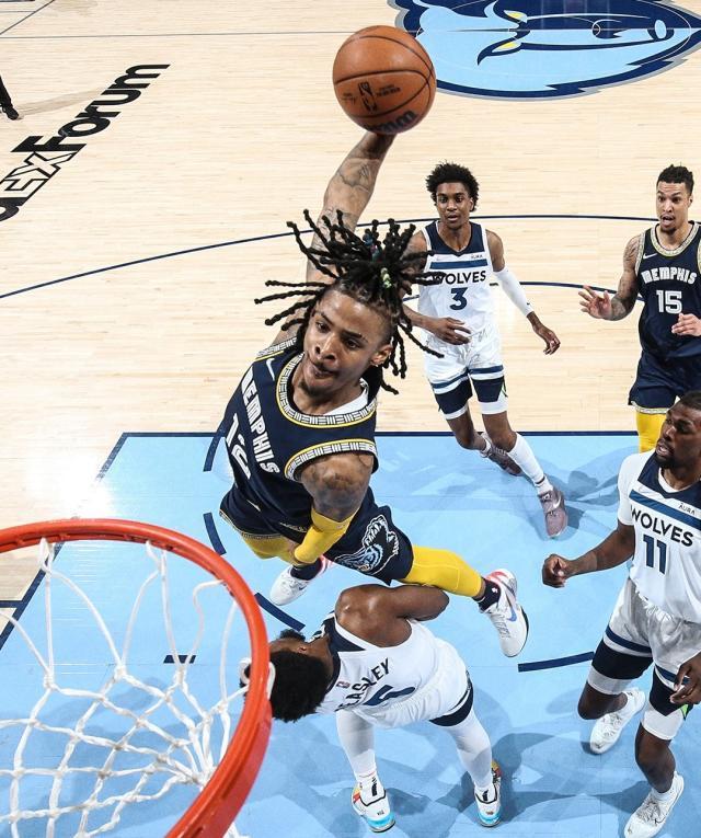 莫兰特暴扣激活自己和全队，夺命五小助灰熊逆转